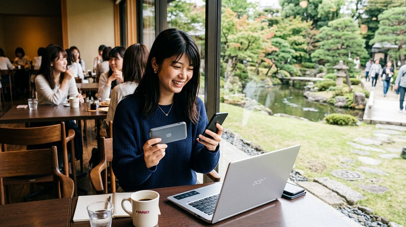 日本移居/留學第一天如何上網？長期 Pocket WiFi 預約與機場取件教學