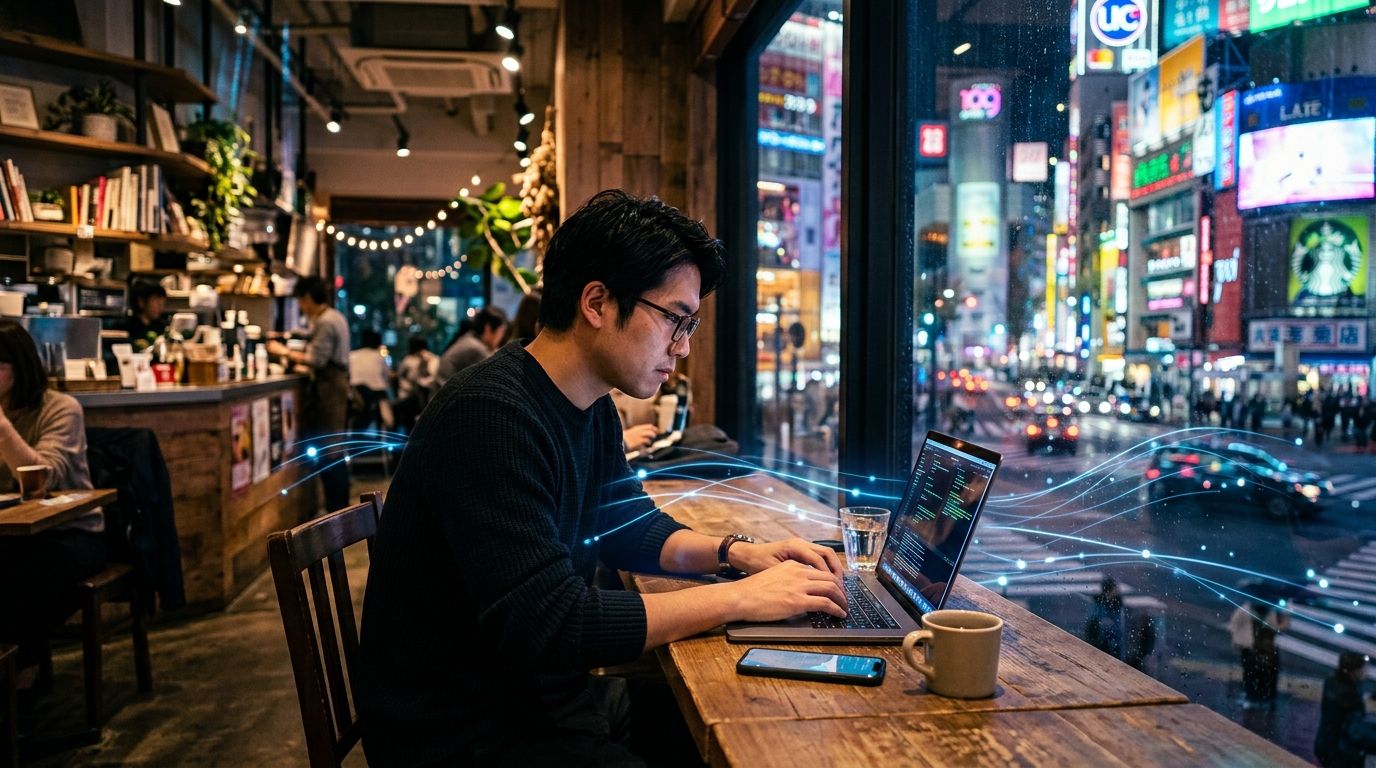 日本數位遊牧簽證網路指南：遠距工作首選 WiFi 分享器推薦